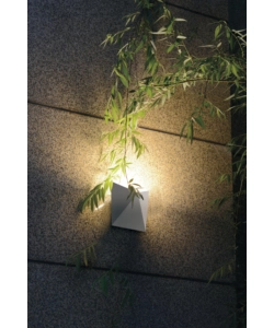 APPLIQUE A LED "STEALTH" ALLUMINIO BIANCO, 420LM